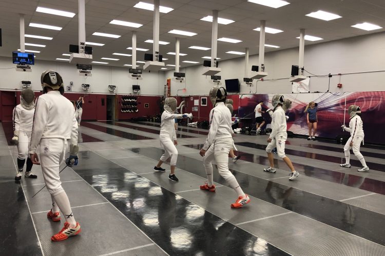 Fencing Room: Home of MIT Women’s and Men’s Varsity Teams